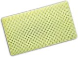 V.I.P. Cuscino Molto Importante V.I.P. Guanciale con passante per sapone, memory foam con trattamento Aloe, cuscino 48 X 78 X 12 cm, cuscini standard Made in Italy Naty Shop