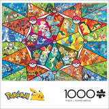 Buffalo Games - Pokemon - Starter in vetro colorato - puzzle 1000 pezzi Puzzle Naty Shop