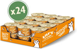 Lily's Kitchen Alimento umido naturale per gatti adulti, in scatola, gustosi pezzi in salsa di pollo, ricetta senza cereali (24 vassoi x 85 g)