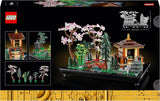 Lego Icons Giardino del silenzio - Set giardino botanico Zen per adulti con fiori di loto - Decorazione da scrivania personalizzabile di ispirazione giapponese - Regalo per donne e uomini 10315 Set da costruzione Besuche den LEGO-Store