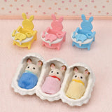 Sylvanian Families L5532 Starter Kit di tre gemelli - Set da gioco per casa delle bambole