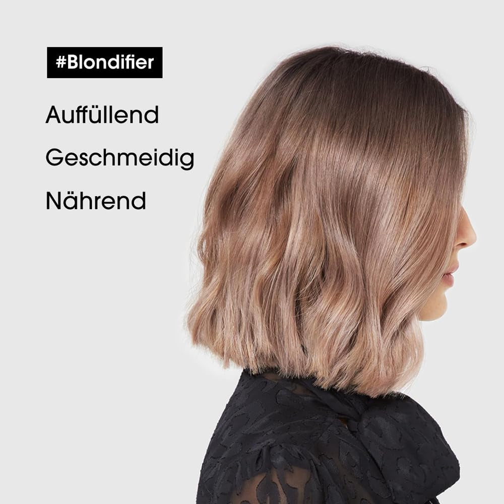 L'Oreal Professionnel | Maschera nutriente per capelli biondi e decolorati, estratto di frutto di Açai, Serie Expert, maschera bionda Naty Shop maschera per capelli