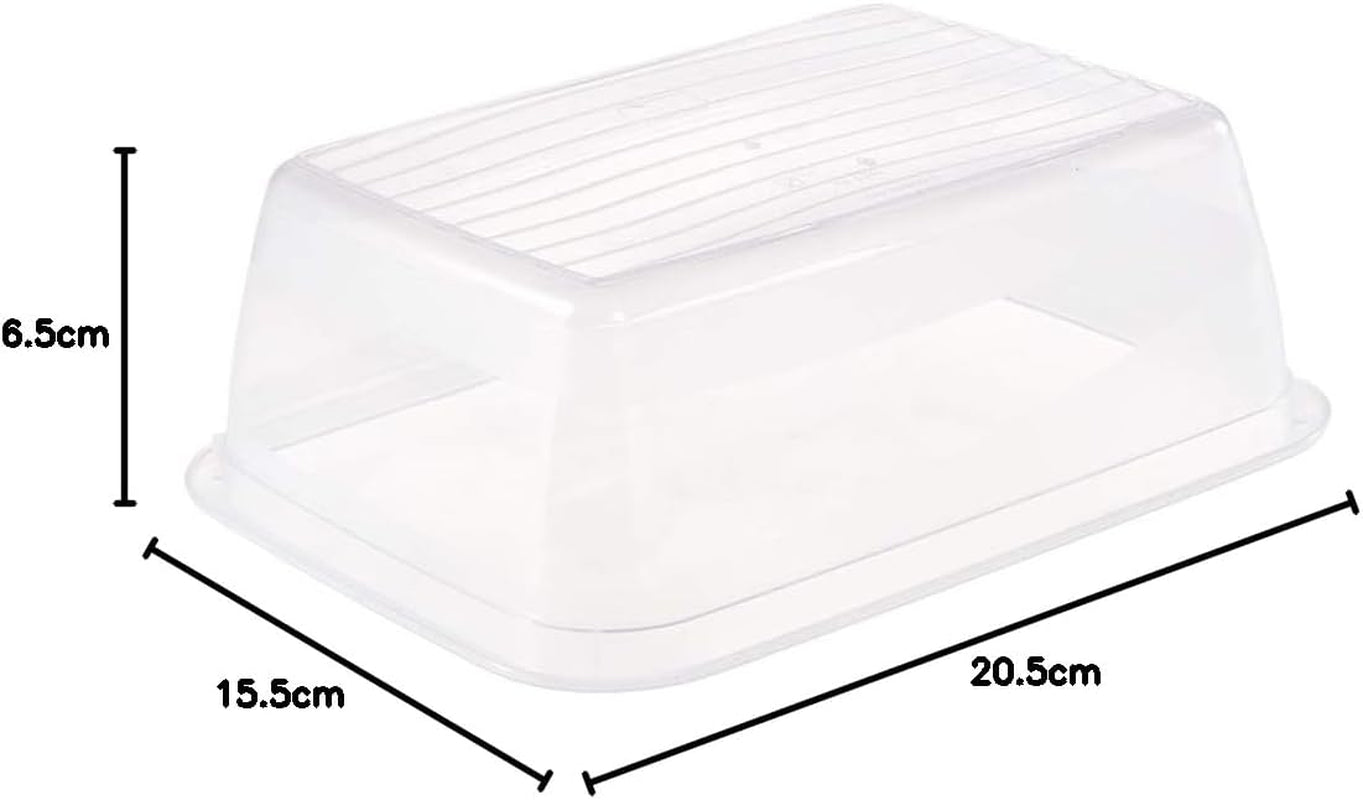 Kekeeper set 3 barattoli per alimenti, 3 x 1,25 l, 20,5 x 15,5 x 6,5 cm, Fredo Fresh, blu trasparente Scatole per alimenti Naty Shop