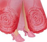 Mattel Singing Glinda Fashion Doll di Wicked e accessori, mobili e look ispirato al film e vestito rimovibile, canta "Hotly Loved", JLG49, Pink Naty Shop Dolls