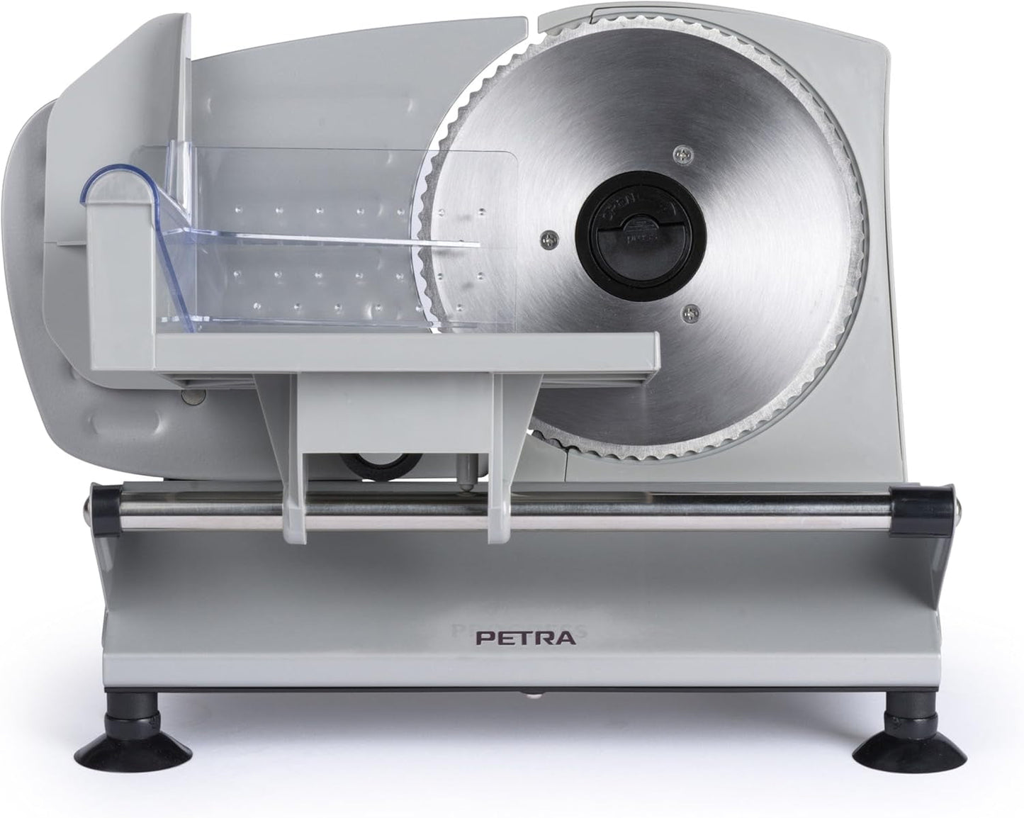 Petra PT4636VDE Affettatrice elettrica multifunzione, spessore di taglio 1-15Mm, 3 lame lisce in acciaio inox Trituratori e Affettatrici Naty Shop Default Title