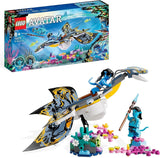 LEGO Avatar La scoperta di Ilu Percorso acquatico Giocattolo costruibile con figura subacquea Collezione Pandora Set per bambini e appassionati di cinema da 8 anni in su 75575 Set da costruzione Besuche den LEGO-Store Titolo predefinito