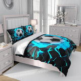 Biancheria da letto per bambini, calcio, microfibra di poliestere Biancheria da letto - bambini Naty Shop