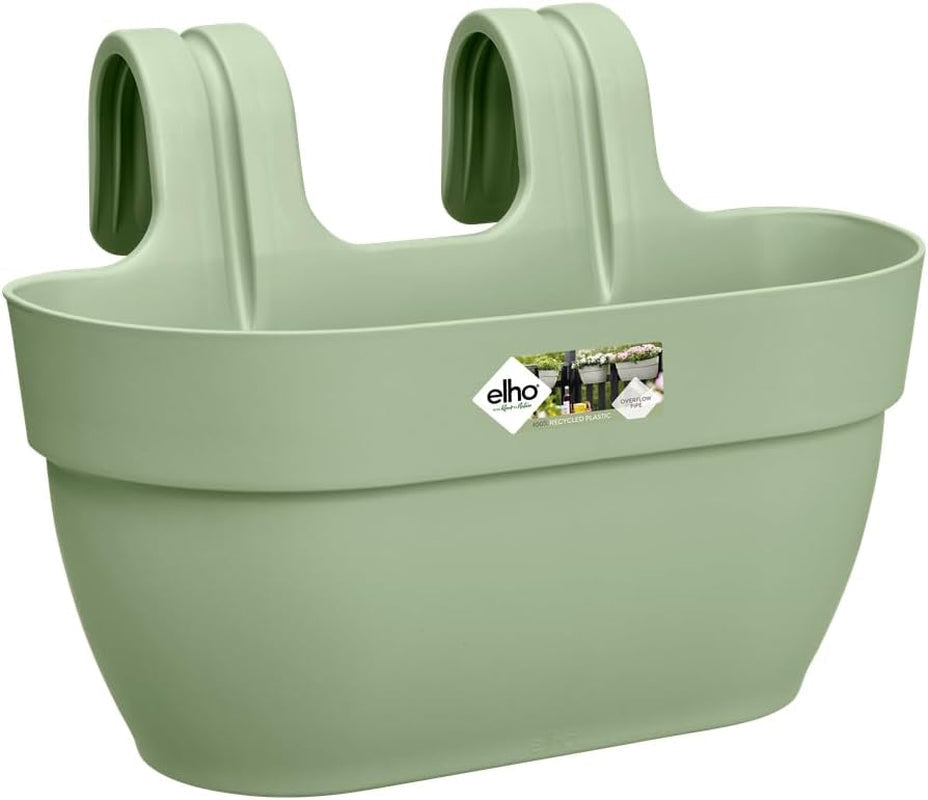 elho Vibia Campana Easy Hanger M 36 - Vaso per balcone ed esterno - Ø 36,0 x H 26,5 cm - Nero/Antracite
