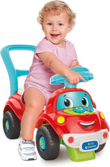 Clementoni - 17747 - Nicolò Go Go 3 in 1 - Macchinina, altoparlante elettronico didattico, primi passi, luci e suoni, gioco per bambini da 1 anno - Made in Italy Bebe Toys Naty Shop