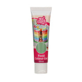 Funcakes Gel Colorante alimentare oliva: colorante alimentare altamente concentrato per pasta, panna, fondente e marzapane. Dosaggio facile. Una sola goccia per creare colori vivaci. Halal. 30 g.