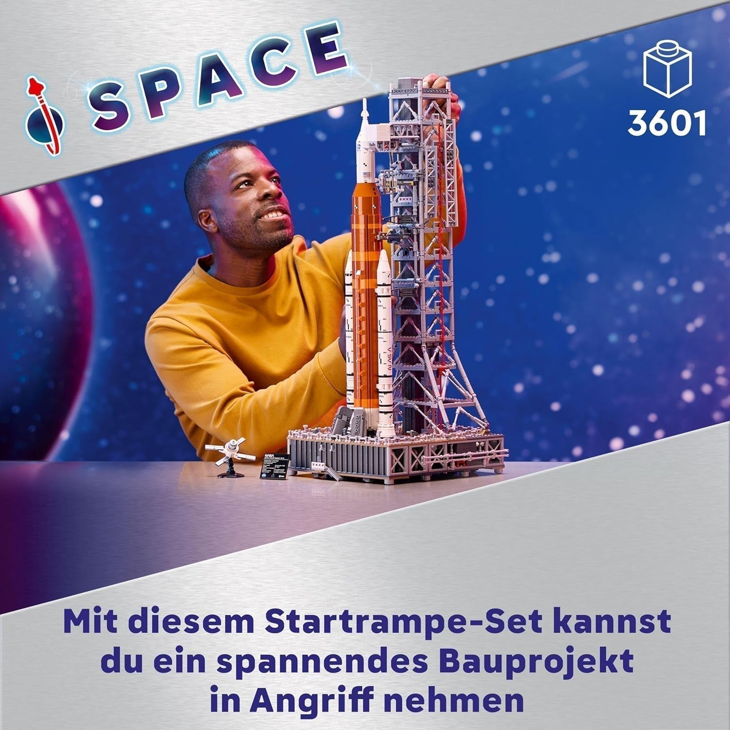 LEGO Icons NASA Artemis Launch Pad Regalo Arredamento per soggiorno o ufficio Set da costruzione per adulti con capsula spaziale Orion e piattaforma di lancio Articolo da collezione 10341 Set da costruzione Acquista il negozio LEGO