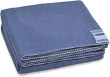 Zoeppritz since 1828 Coperta in pile liscia - Soffice e confortevole coperta in pile polare - Vegan - 140X190Cm - 010 Off-White, 010 Offwhite Zoeppritz Since 1828 540 Indigo 140X190Cm