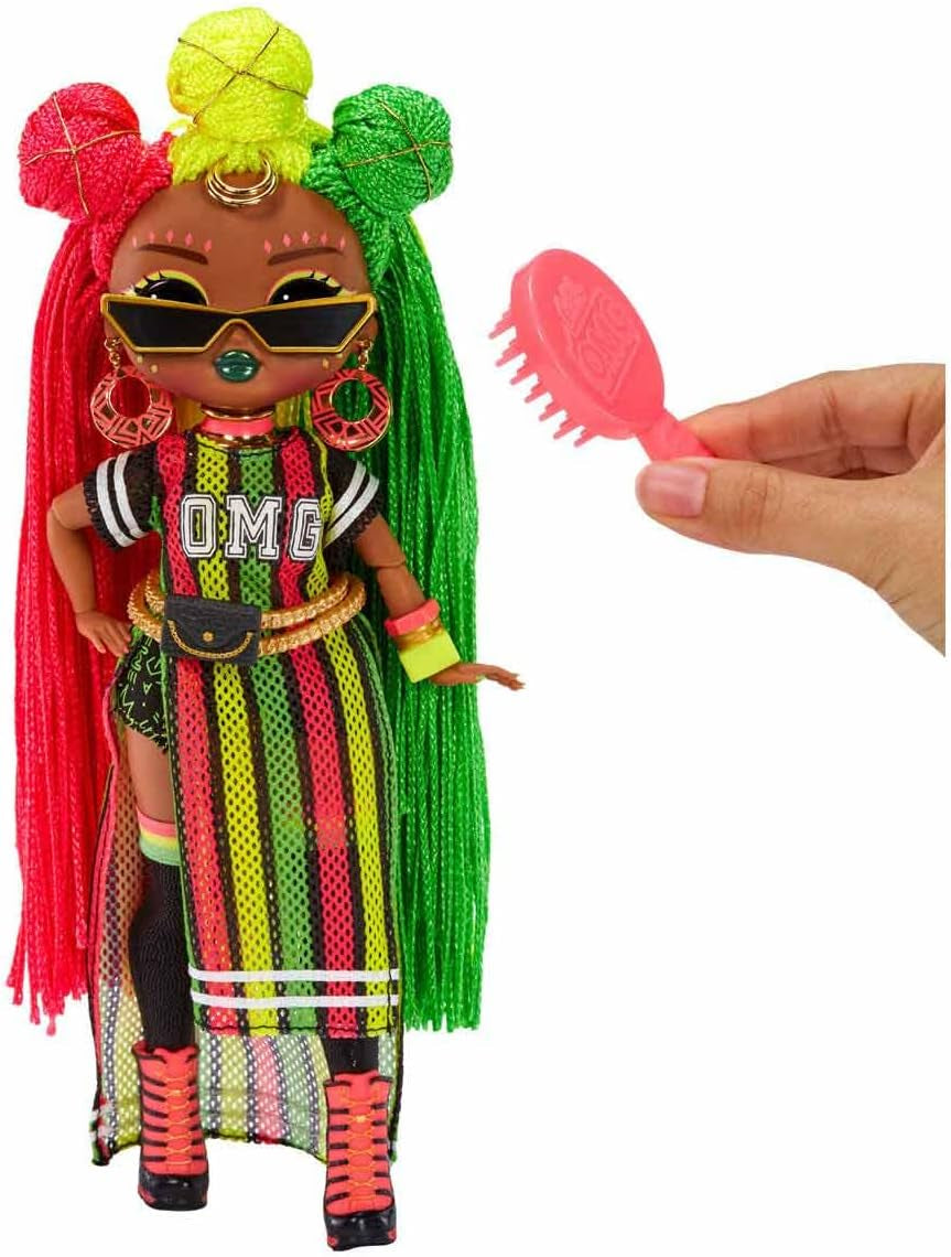 LOL Sorpresa! OMG Queens Fashion Doll - SWAYS - 20 sorprese tra cui vestito, accessori, supporto per bambola e altro - Da collezione - Per ragazzi e ragazze dai 4 anni in su