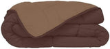 Copripiumino Calgary Poliestere Cioccolato/Mocca, Poliestere, Cioccolato/Moka, 240X220X1 Cm Piumini e Trapunte Naty Shop 260X240X1 cm