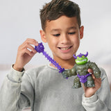 Heroes of Goo Jit Zu Stretch Strikers Deluxe Hero Pack Rock Jaw Action Figure estensibile con oltre 20 fantastiche action figure di equipaggiamento da combattimento Naty Shop