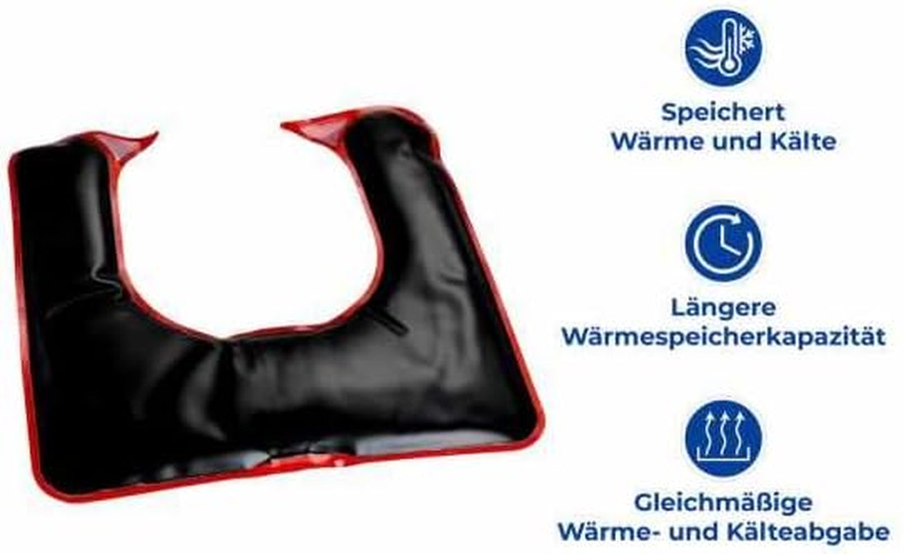 Maximex Moor Neck Pillow Microwave Oven Soothing Heat Against Tension Special Fit Dimensions (L X H X D): 30.5 X 1 X 29 Cm Orthopedic Cervical Pillows Naty Shop