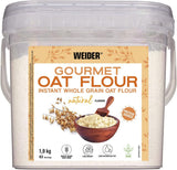 Weider Gourmet Farina d'Avena (1,9 kg) gusto brownie. Farina d'avena integrale. Fonte proteica a basso contenuto di zuccheri.