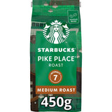 STARBUCKS Pike Place Arrosto, Mittlere Röstung, Ganze Kaffeebohnen 450g (confezione da 4)