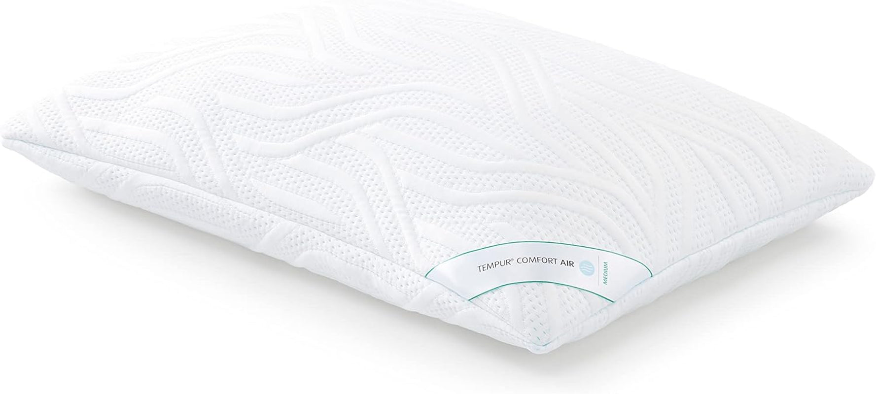 Cuscino per dormire TEMPUR Comfort Air Medium, Cuscino traspirante per ogni posizione di sonno, OEKO-TEX MADE in GREEN, rigidità media, 40 X 80 Cm Naty Shop Cuscini standard Medium