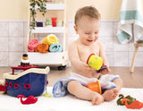 B. giocattoli 13 pezzi giocattolo da vasca da bagno per bambini con barca, tazza impilabile, pesce, gioco da pesca giocattolo per vasca da bagno per bambini da 1 anno Giocattoli Bebe Naty Shop