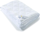 Trapunta 4 stagioni Aqua-Textil 135X200Cm Coperte annodate insieme Inverno 800G Estate 600G Climatizzatore Oeko-Tex Piumini e trapunte Naty Shop