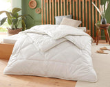 Badenia Trendline Eco Trapunta Cammello Leggero 155 X 220 Cm, bianco, certificato Oeko-Tex, prodotto secondo lo standard di qualità tedesco Piumini e trapunte Naty Shop 155 X 220 Coperta estiva leggera