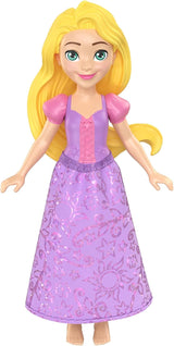 Principesse Disney – HLW 70 – Bambola articolata 9 cm – Rapunzel – Personaggio