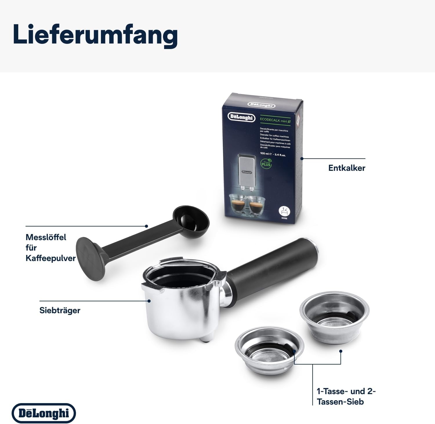 De'Longhi Dedica Style EC 685.B – Macchina per caffè espresso con portafiltro, macchina per caffè espresso con montalatte professionale, larga solo 15 cm, per caffè macinato o capsule ESE, serbatoio acqua 1 l, nera