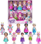 -Bambole-4.7"-Fantasy Little Friend Collection Set di 10