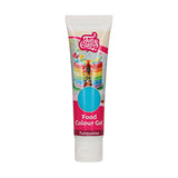 Colorante alimentare Funcakes Gel Turchese: colorante alimentare altamente concentrato per pasta, panna, fondente e marzapane. Dosaggio facile. Una sola goccia per creare colori vivaci. Halal. 30 g.