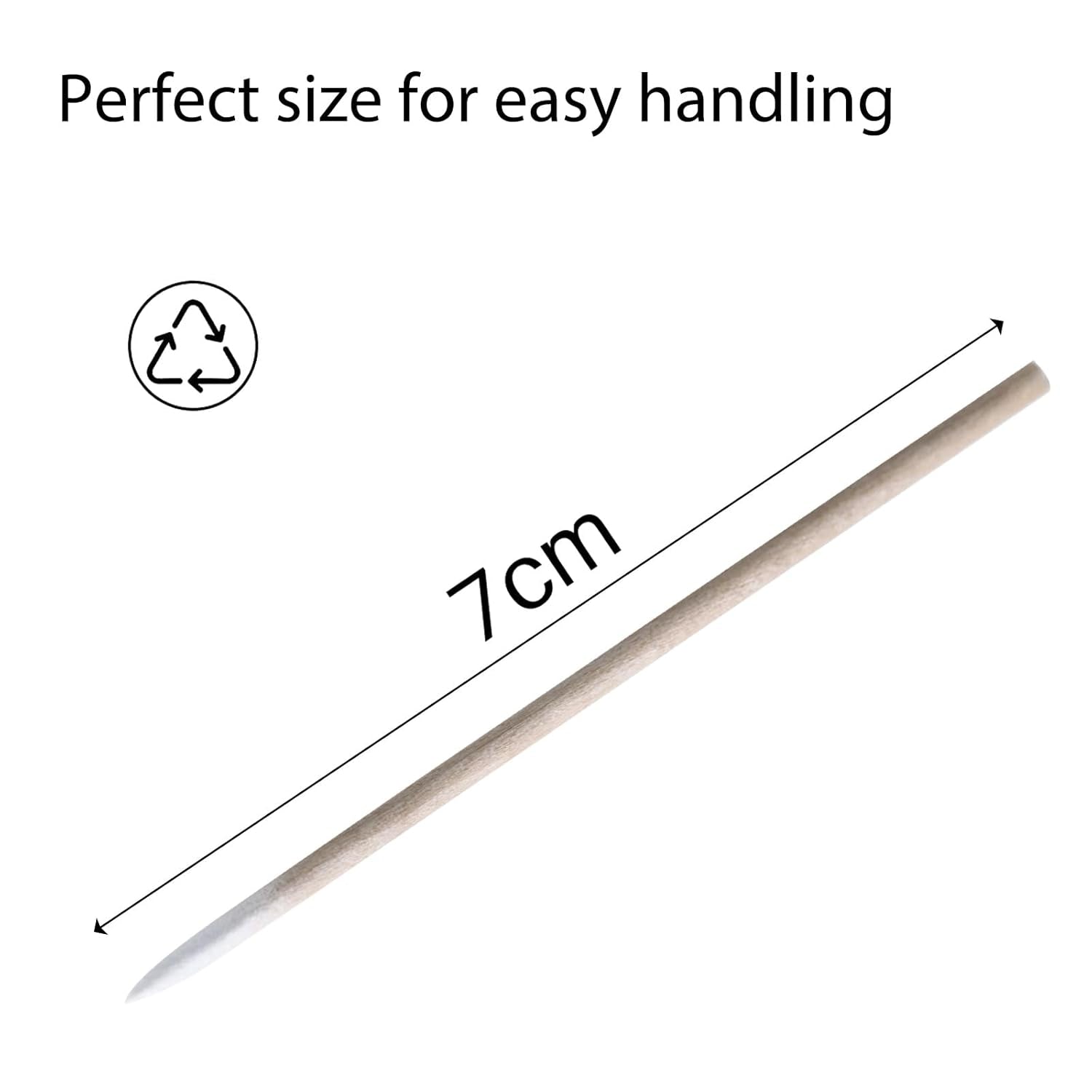 600 Pezzi Wattestäbchen Holz Spitz,Reinigungsstäbchen,Microbrush Stäbchen Wattestäbchen Für Tattoo,Augenbrauen,Beauty,Lippenstift,Wimpern,Make-Up,Nagel Zubehör,Augenbrauen Tattoo