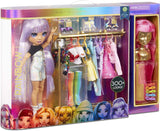 Rainbow High 571049 Fashion Studio - Bambola esclusiva con vestiti, accessori e 2 parrucche lucenti - Crea oltre 300 abiti!