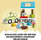 LEGO DUPLO A casa sulle ruote 10986, macchinina con grandi mattoncini, personaggi e macchinina per ragazzi e ragazze dai 2 anni, sviluppa capacità motorie complesse Set di costruzione Besuche den LEGO-Store
