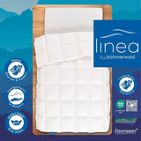 Trapunta comfort, (90 piumini / 10 piume), bianca, 135 X 200 Cm Trapunte e trapunte Naty Shop