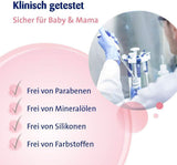 Sanosan Smagliature Minimiser, clinicamente testato - dimostrato che riduce le smagliature dopo la gravidanza, senza olio di paraffina, coloranti, siliconi, 75 ml Cosmetici e Bellezza Naty Shop
