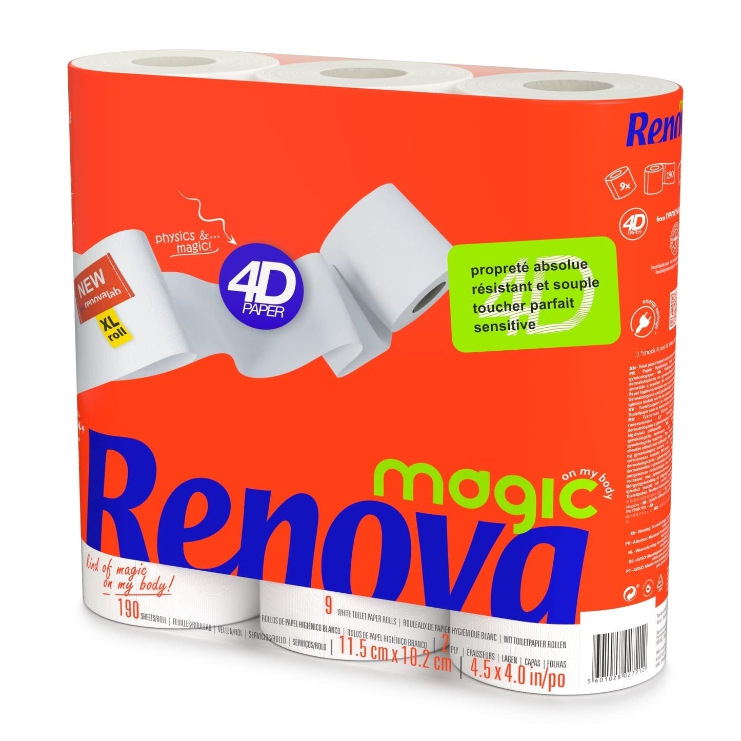Carta igienica Renova - 9 rotoli