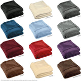 Celinatex soffice coperta XXL 220 X 240 cm rossa coperta per divano coperta calda morbida microfibra in pile Oeko-Tex Montreal Letti e coperte Besuche den CelinaTex-Store