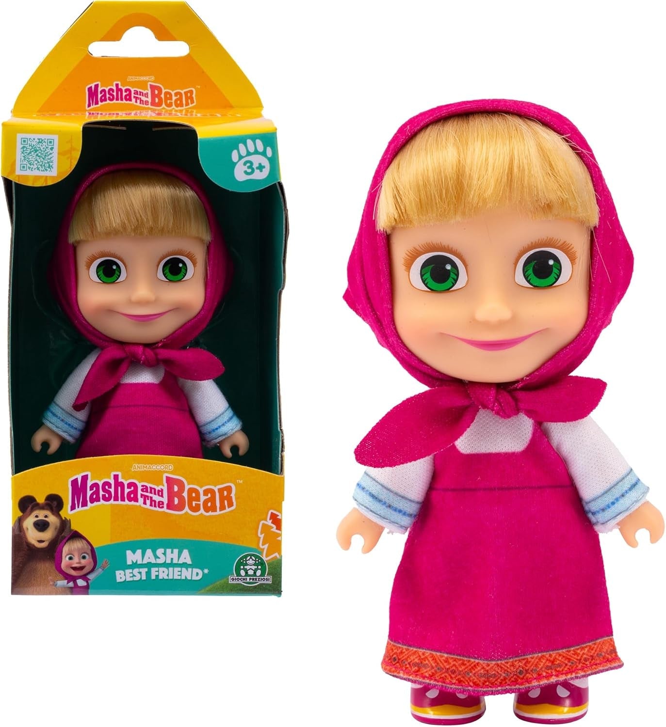 Masha e Michka Doll 12 cm Modello di abito estivo da collezione per 3 anni e oltre MHA001