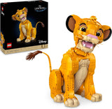 LEGO® Disney Simba Il giovane re leone Figura creativa di animali da collezione Giocattolo da costruzione Attività rilassante per adulti Idea regalo per donne 43247 Set da costruzione Besuche den LEGO-Store Titolo predefinito
