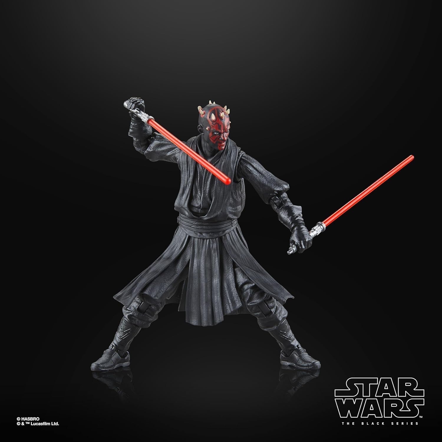 Star Wars Black Series Darth Maul Star Wars: La minaccia fantasma Figura da collezione 15 cm Action Figures Naty Shop