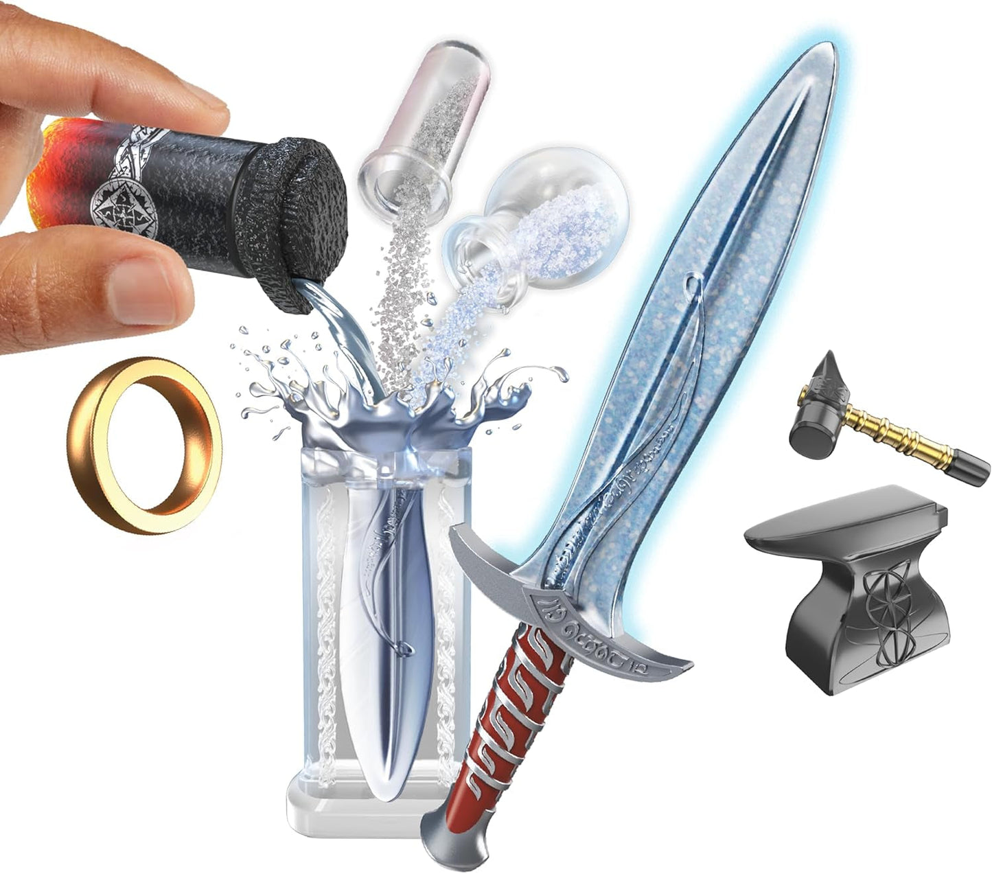 Mga'S Miniverse Make It Mini - Il Signore degli Anelli Mini oggetti da collezione Confezione cieca Kit artigianale in resina Repliche adatte a collezionisti e bambini di 8 anni Non ESSBAR Action Figures Naty Shop