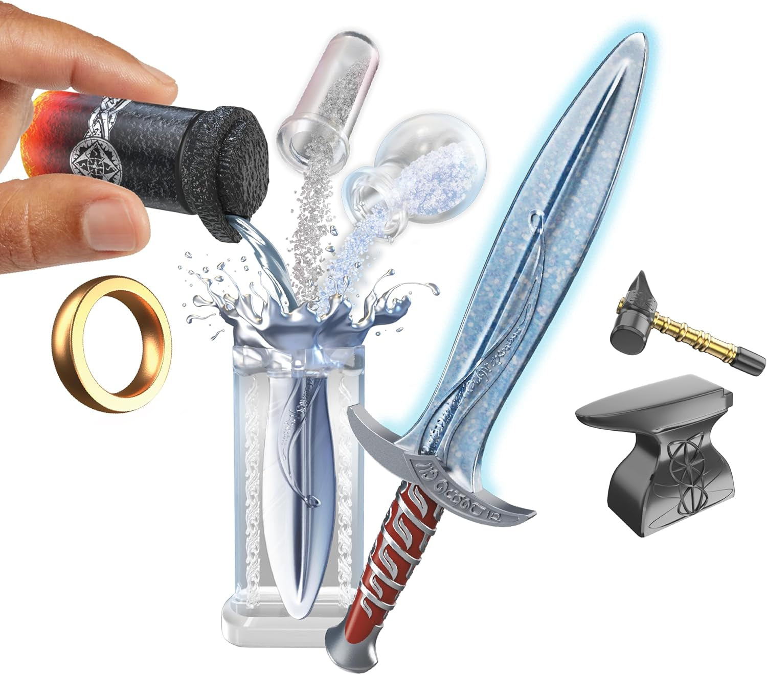 Mga'S Miniverse Make It Mini - Il Signore degli Anelli Mini oggetti da collezione Confezione cieca Kit artigianale in resina Repliche adatte a collezionisti e bambini di 8 anni Non ESSBAR Action Figures Naty Shop
