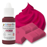 Sugarflair Colourflex Fucsia Colorante alimentare a base di olio, colorante alimentare liquido altamente concentrato, colorante alimentare per crema al burro, cioccolato, pasta, fondente, glassa e altro - 15 ml