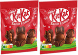 NESTLÉ Easter Friends Mini Figure pasquali al cioccolato al latte con pezzi croccanti, confezione da 2 (1 x 65 g)