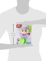 Simba 104010192 - Sonaglio musicale scimmia ABC, 2 elementi sensoriali, con funzione musicale, 17 cm, giocattolo per bambini, a partire da 6 mesi Baby Toys Naty Shop