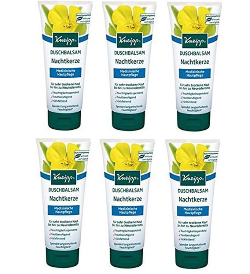 Kneipp, Balsamo per doccia, 200 ml Doccia e bagno Naty Shop 6 pezzi x 200 ml Arancio