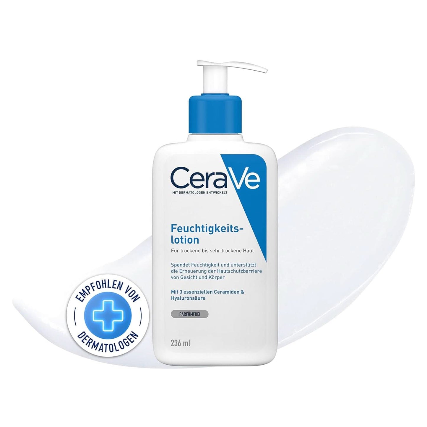 Lozione corpo Cerave con pompetta dosatrice, indicata per dermatite atopica e pelle secca o molto secca, 236 ml Cosmetici e Beauty Naty Shop