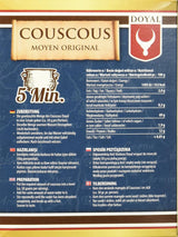 Couscous – Couscous leggero e soffice con un leggero sapore di nocciola – Una specialità tipica del Nord Africa – 1 x 500g