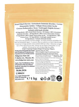 1 kg di ciliegie essiccate al sole, denocciolate, dolci al naturale - senza zuccheri aggiunti, senza additivi, senza conservanti. Ciliegie vere, sapore vero. Prodotti disidratati Naty Shop