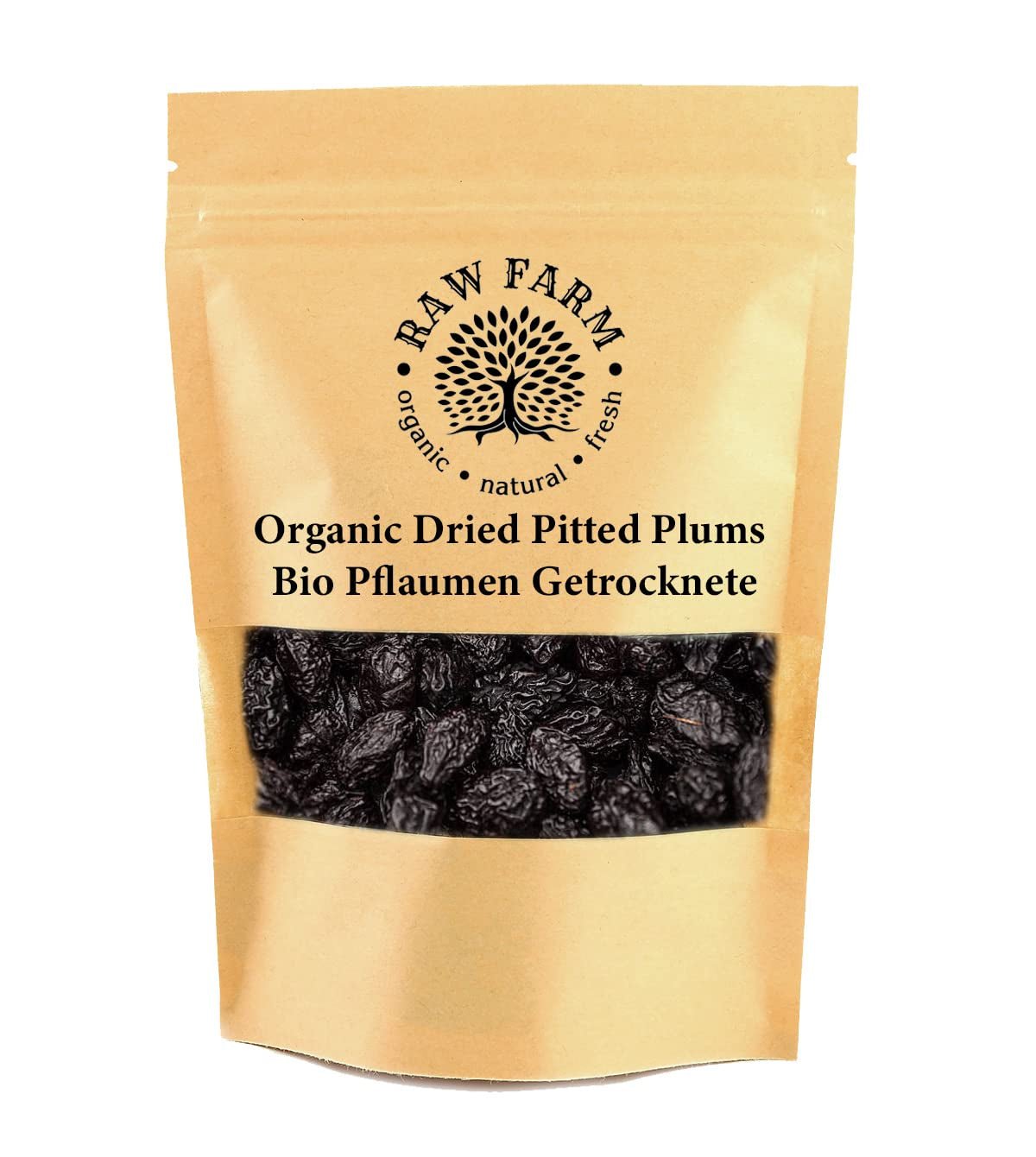 1 kg di prugne secche biologiche senza nocciolo, senza umidità, senza additivi, senza conservanti, tutte naturali Prodotti secchi Naty Shop Default title